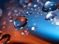 pic for water drops HD 